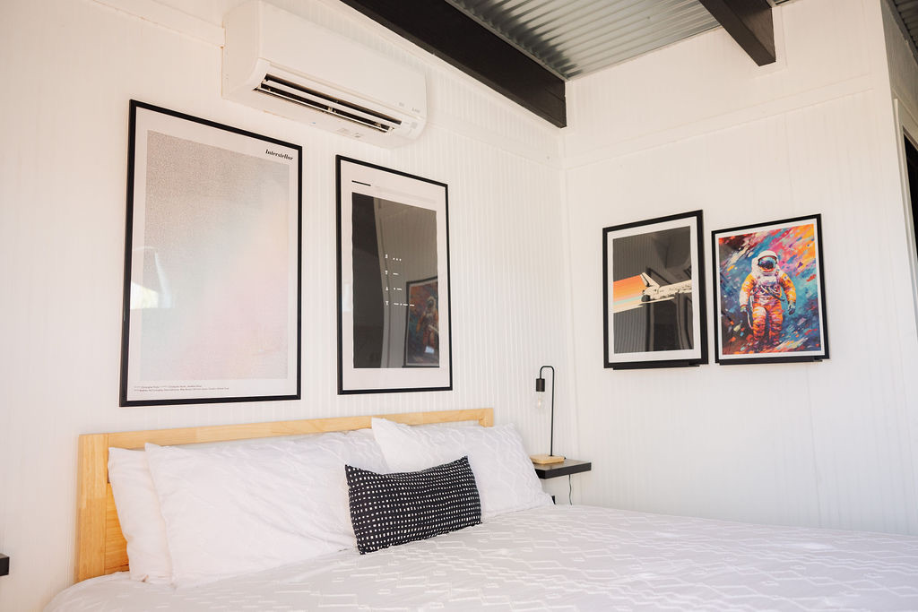 A cottage bedroom