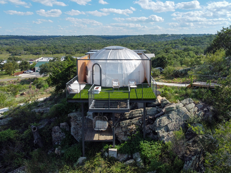 The Stardome on the cliff edge